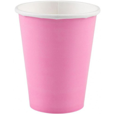 Javoli Rózsaszín New Pink papír pohár 8 db-os 250 ml party kellék