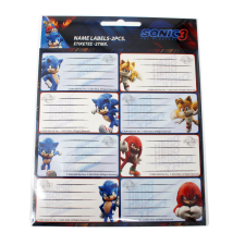 Javoli Sonic a sündisznó Hype Man füzetcímke 16 db-os füzetcímke