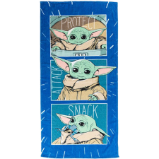 Javoli Star Wars Grogu fürdőlepedő, strand törölköző 70x140cm lakástextília