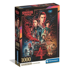 Javoli Stranger Things Darkness Rises 1000 db-os Compact puzzle Clementoni puzzle, kirakós