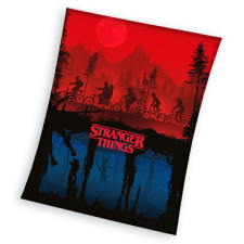 Javoli Stranger Things Upside Down coral fleece polár takaró 150x200cm lakástextília