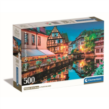 Javoli Strasbourg Old Town 500 db-os puzzle Clementoni puzzle, kirakós