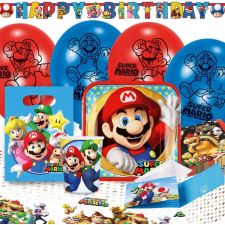 Javoli Super Mario Mushroom World party szett 60 db-os party kellék
