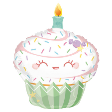 Javoli Sütemény Crazy Cake fólia lufi 88 cm party kellék