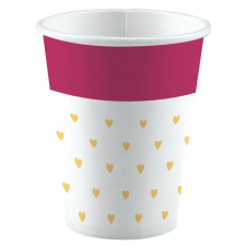 Javoli Szerelem Everyday papír pohár 8 db-os 250 ml party kellék