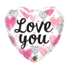 Javoli Szerelem Hearts fólia lufi 46 cm