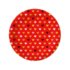 Javoli Szerelem XOXO Red papírtányér 6 db-os 18 cm