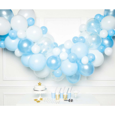 Javoli Színes Blue léggömb, lufi girland 70 db-os szett party kellék
