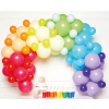 Javoli Színes Rainbow léggömb, lufi girland 78 db-os szett