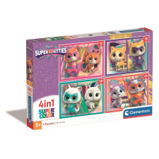 Javoli SzuperCicák Hero 4 az 1-ben puzzle Clementoni puzzle, kirakós