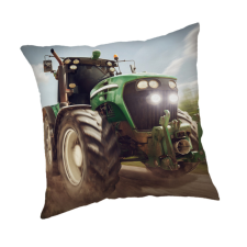 Javoli Traktor Green párnahuzat 45x45 cm lakástextília