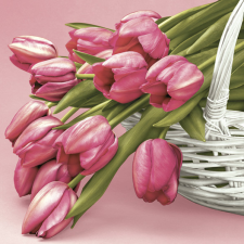 Javoli Tulipán Falling szalvéta 20 db-os 33x33 cm papírárú, csomagoló és tárolóeszköz