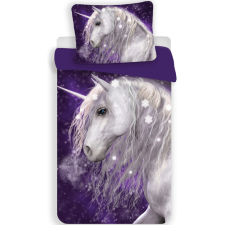 Javoli Unikornis Purple ágyneműhuzat 140×200cm, 70×90 cm lakástextília