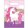 Javoli Unikornis Rainbow Colors ajándéktasak, ajándékzacskó 6 db-os