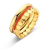 Javoli Victoria Arany színű 3-as gyűrű szett