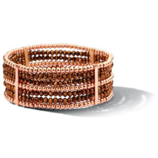 Javoli Victoria Barna köves rose gold színű karkötő karkötő