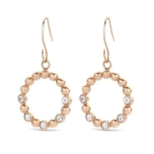Javoli Victoria Rose gold színű karika fülbevaló fülbevaló