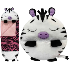Jay Play Happy Nappers hálózsák-párna: Zinnia, a zebra - 168cm hálózsák, pizsama