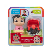 Jazwares Cocomelon figura készlet JJ és barátai járműben - CeCe játékfigura