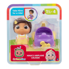 Jazwares Cocomelon figura készlet JJ és barátai járműben - Nina játékfigura