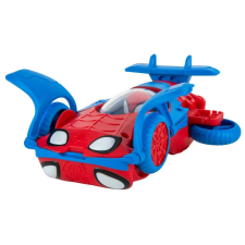 Jazwares Disney Pókember 2 az 1-ben gépjármű - repülőgép jet &amp; autó autópálya és játékautó