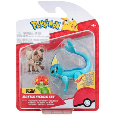 Jazwares Pokémon 3db - Rockruff, Bellossom, Vaporeon játékfigura