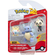 Jazwares Pokémon 3db - Togepi, Pancham, Wartortle játékfigura