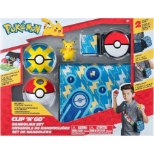 Jazwares Pokémon - Clip 'n' Go Bandolier szett (Pikachu) játékfigura