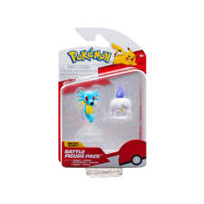 Jazwares Pokémon figura csomag, Litwick és Horsea, 5 cm (PKW3008) játékfigura