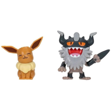 Jazwares Pokémon figurák - Perrserker & Eevee 5 cm játékfigura