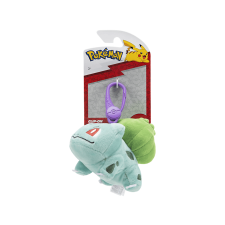 Jazwares Pokémon kulcstartós plüssfigura, Bulbasaur, 7 cm (PKW0122) plüssfigura