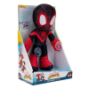 Jazwares Spidey Miles Morales Pókember plüssfigura tapadókoronggal 23 cm