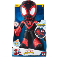 Jazwares Spidey Pókember világító plüssfigura 23 cm - Miles Morales plüssfigura