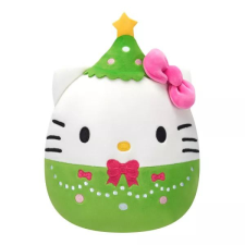 Jazwares Squishmallows: Hello Kitty, karácsonyfa - 20 cm plüssfigura