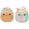 Jazwares Squishmallows: Kifordítható frappé és fahéjas csiga plüss - 13 cm