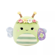 Jazwares Squishmallows: Sybil, a zöld méhecske virágkoronával - 20 cm plüssfigura