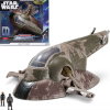 Jazwares Star Wars - Csillagok háborúja 20 cm-es jármű figurával - Boba Fett űrhajója, SWJ0027