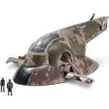 Jazwares Star Wars - Csillagok háborúja Micro Galaxy Squadron 20 cm-es jármű figurával - Boba Fett űrhajója akciófigura