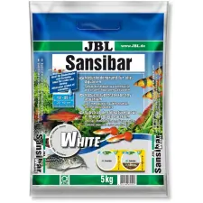 JBL JBL Sansibar akvárium aljzat, fehér - 5 kg akvárium dekoráció