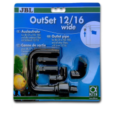 JBL OutSet wide | Készlet széles sugárcsővel külső akváriumi szűrőkhöz akvárium vízszűrő