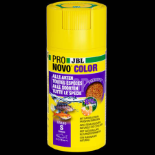 JBL Pronovo Color Grano S - Színes eledelgranulátum az erős színekért minden 8-20 cm-es akváriumi halak részére (100ml/56g) CLICK haleledel