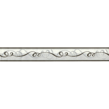 JBMC IRON BORDŰR 10MX3,5CM FEKETE-FEHÉR tapéta, díszléc és más dekoráció