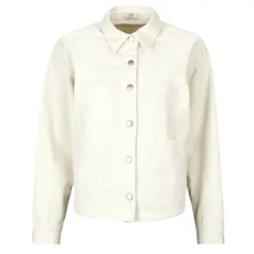 JDY Farmerkabátok JDYNOMA L/S SHACKET Bézs EU L