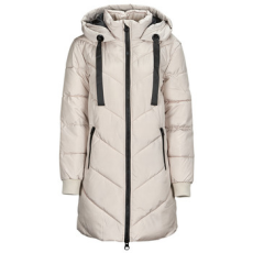 JDY Steppelt kabátok JDYSKYLAR PADDED HOOD JACKET OTW NOOS Bézs EU M