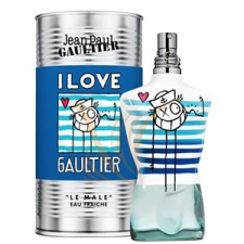 Jean Paul Gaultier Le Male I Love Gaultier André Saraiva Edition Eau Fraiche Teszter 125 ml parfüm és kölni