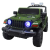 JEEP R-Sport Jeep X10 Elektromos autó hang- és fényeffekttel + távirányító 12V #zöld