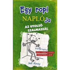 Jeff Kinney Egy ropi naplója: Az utolsó szalmaszál gyermek- és ifjúsági könyv