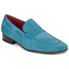 Jeffery-West Mokkaszínek JUNG BLUE 626 VELOUR Kék 42
