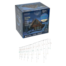  Jégcsap 490 LED-es transzparens programos időzítős adapteres 2000x50cm multi dekorációs kellék