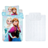 Jégvarázs Disney Jégvarázs gyerek, ovis ágyneműhuzat és paplan/párna szett 100x135 cm 40x60 cm (Light Blue)